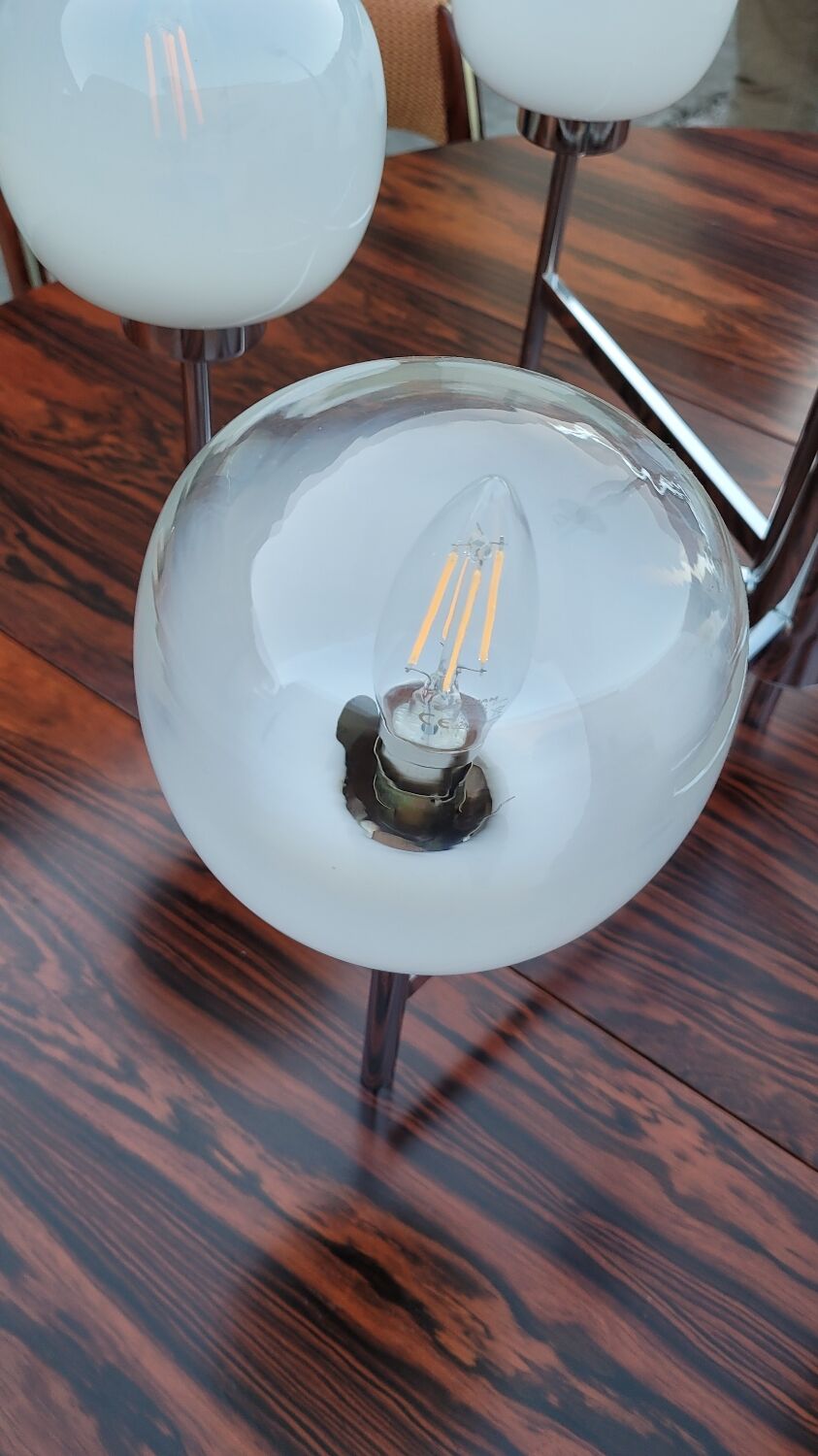 Gaetano Sciolari style designer chandelier, 1970s