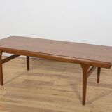 Table basse vintage en teck par Johannes Andersen pour CFC Silkeborg, Danemark, 1960s
