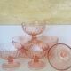 6 large dessert ice cream bowls Rosaline Luminarc France