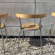 Lot trois chaises vintage Korpo  Lars Norinder ikea
