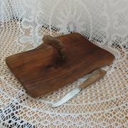 Olive wood cheese/charcuterie board