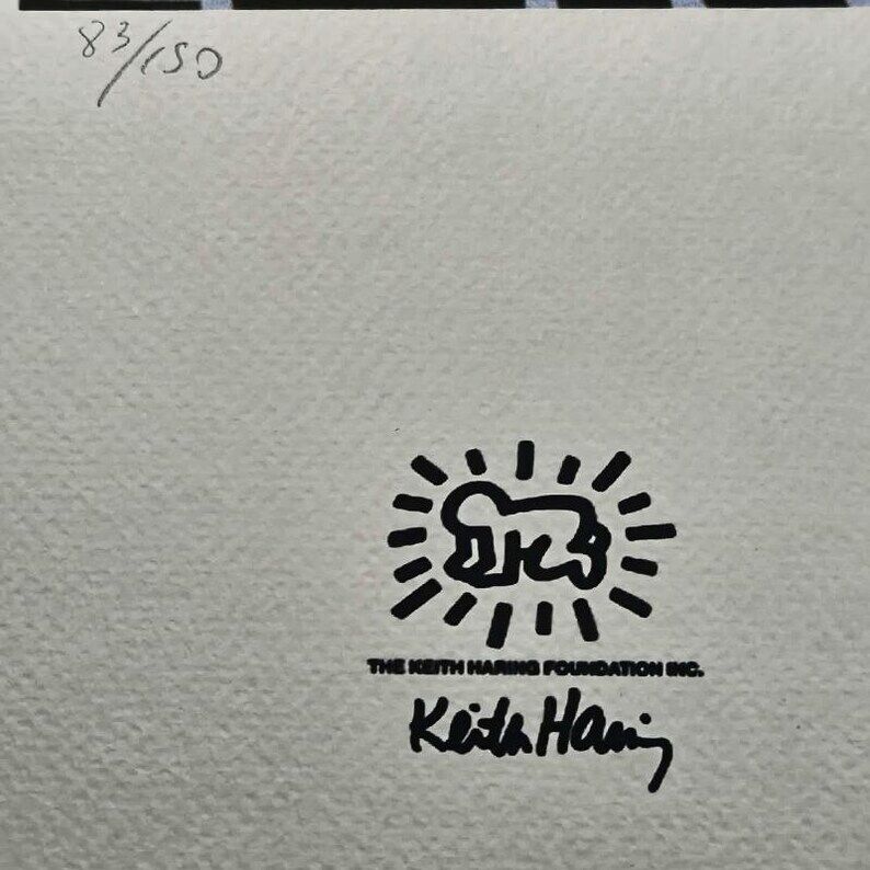 Limited Edition Lithograph by Keith Haring, 1990s - Pencil Numbered