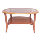 Square vintage Scandinavian coffee table