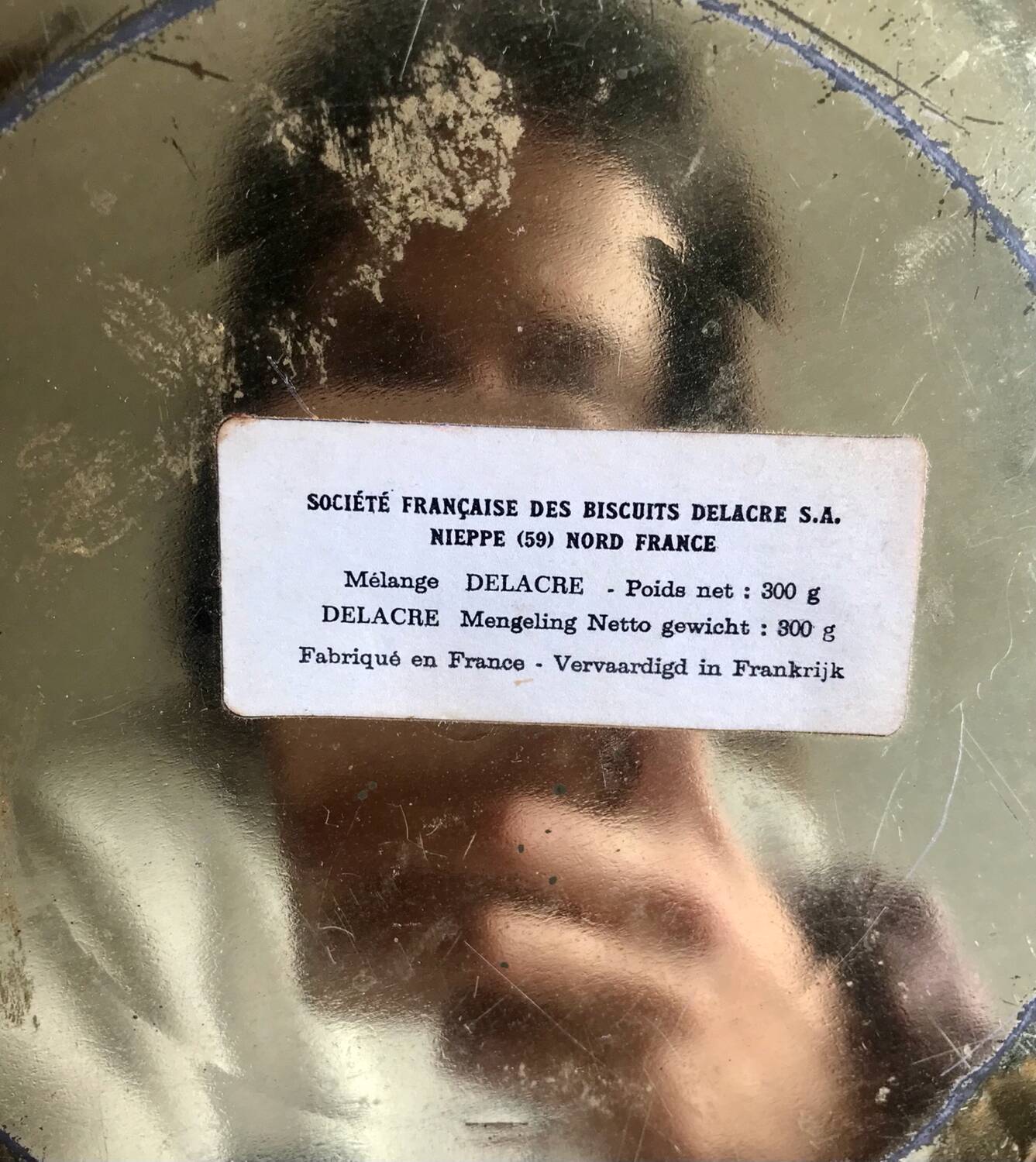 Boîte ancienne Delacre