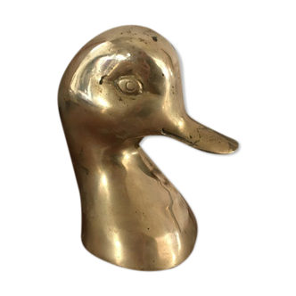 Brass duck tete.