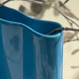 Biomorphic ceramic vase
