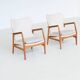 A. Madsen and H. Schubell Karen lounge chairs Bovenkamp Netherlands 1960