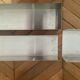 Wall storage space in stainless steel industrial steel designer
