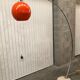 Arc floor lamp design of the 60s