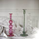 Bougeoir artisanal verre recyclé, giverny