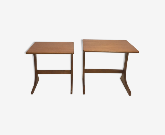 series of pull-out tables 60s