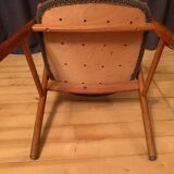 Model 43 armchair designed by Erik Kirkegaard, Høng Stolefabrik, Denmark, 1960s