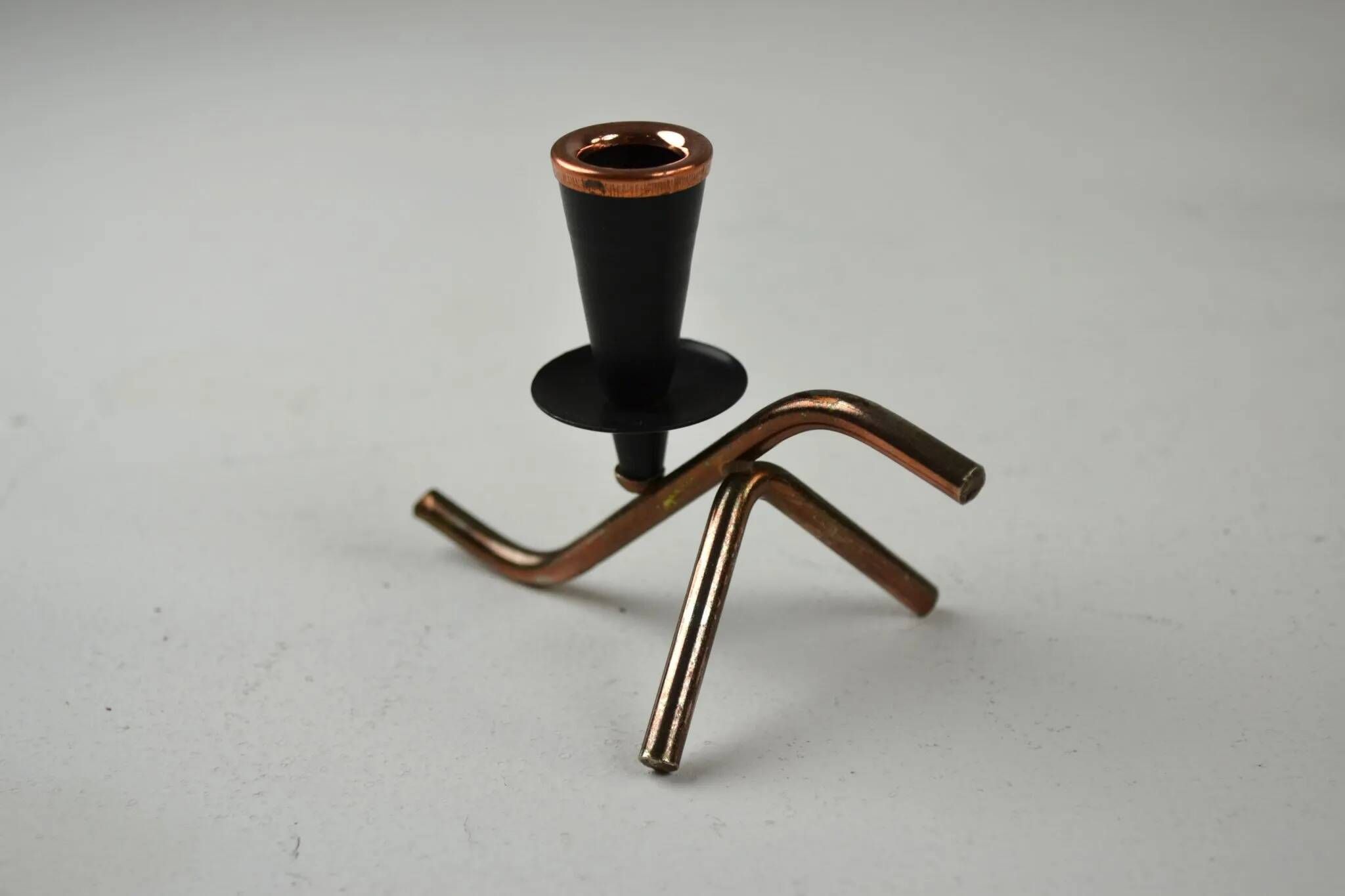 Group of 18 Small Candle Sticks by Gunnar Ander for Ystad-Metall, Sweden, 1950s/1960s