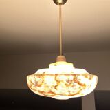 Art Deco Glass Pendant Light