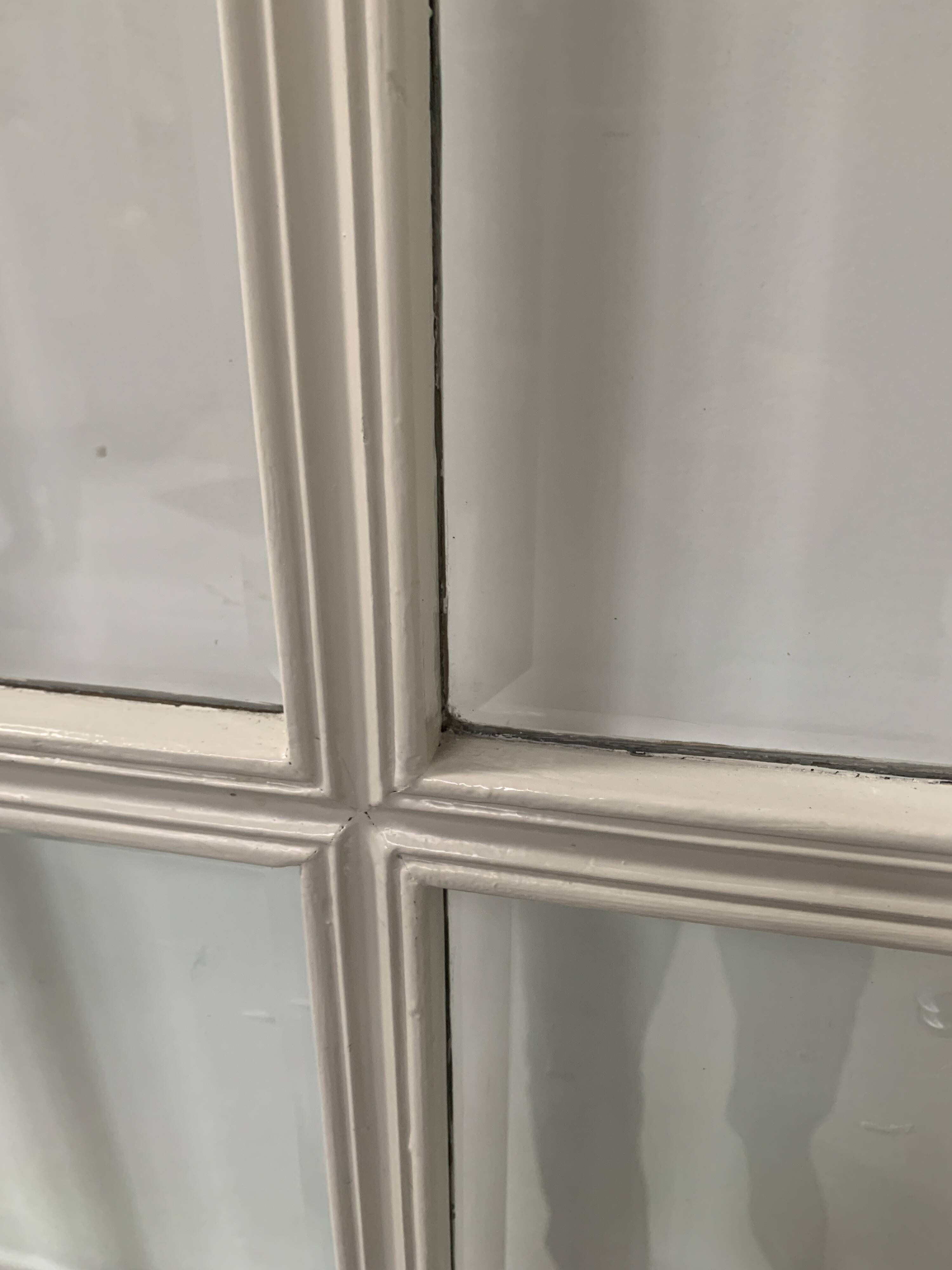 Partition doors A Small beveled tiles 20th century