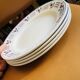 4 vintage plates Niderviller Moselle France