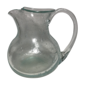 Former pitcher bubble glass breath hand Decoration Vintage decanter
