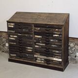 Printing cabinet circa 1900