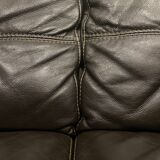 Canapé en cuir 3 places