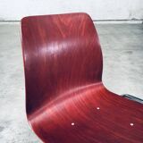 Mid-Century Design Stacking Chairs by Elmar Flötotto for Pagholz, Germany, 1960s, Set of 12