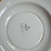 Lot dépareillées de 3 assiettes Digoin et Sarreguemines