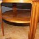 Gueridon art deco rosewood