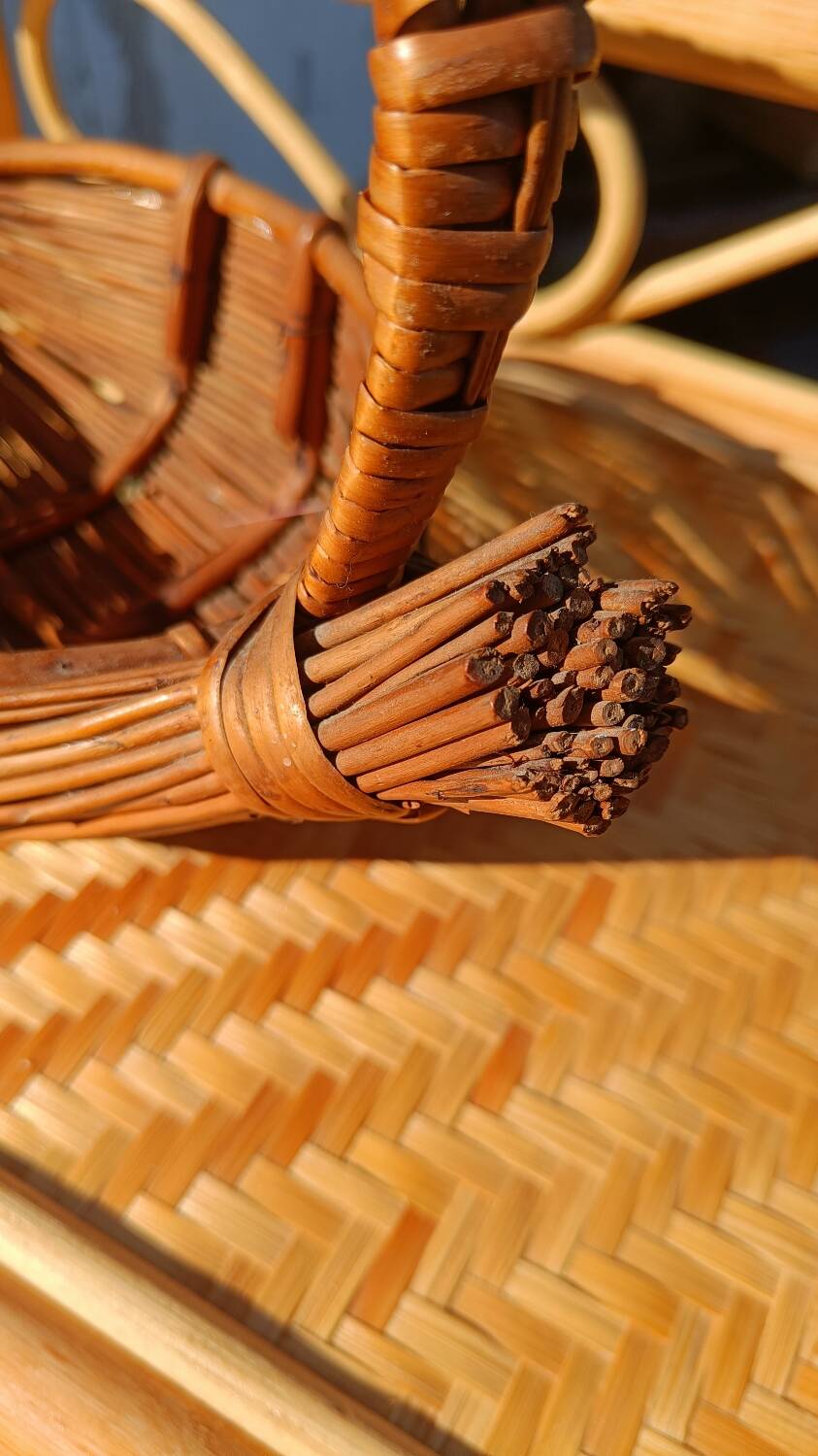 Old basket for fruits