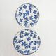 Set of 2 flat plates Royal Tudor Orchid, by Grindley