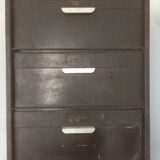 Brown vintage clamshell furniture