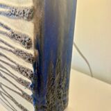 Exceptional floor lamp in Scheurich fireplace vase.