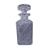 Carafe à wisky en cristal taillé main