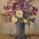Oil on panel Bouquet