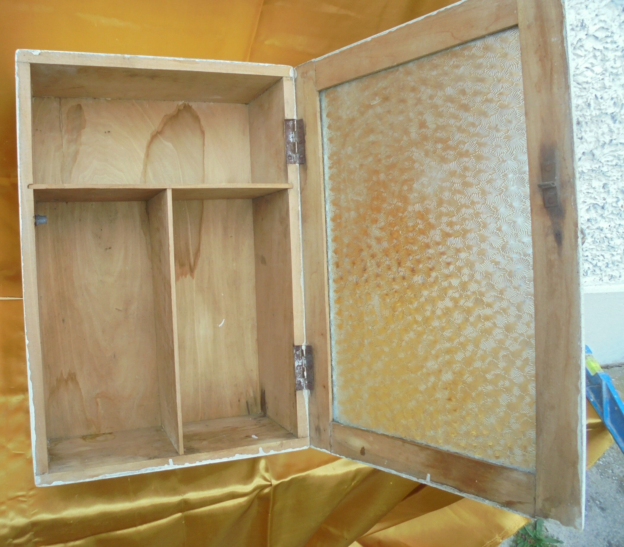 Old vintage medicine cabinet