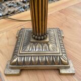 Ancienne Lampe colonne en laiton