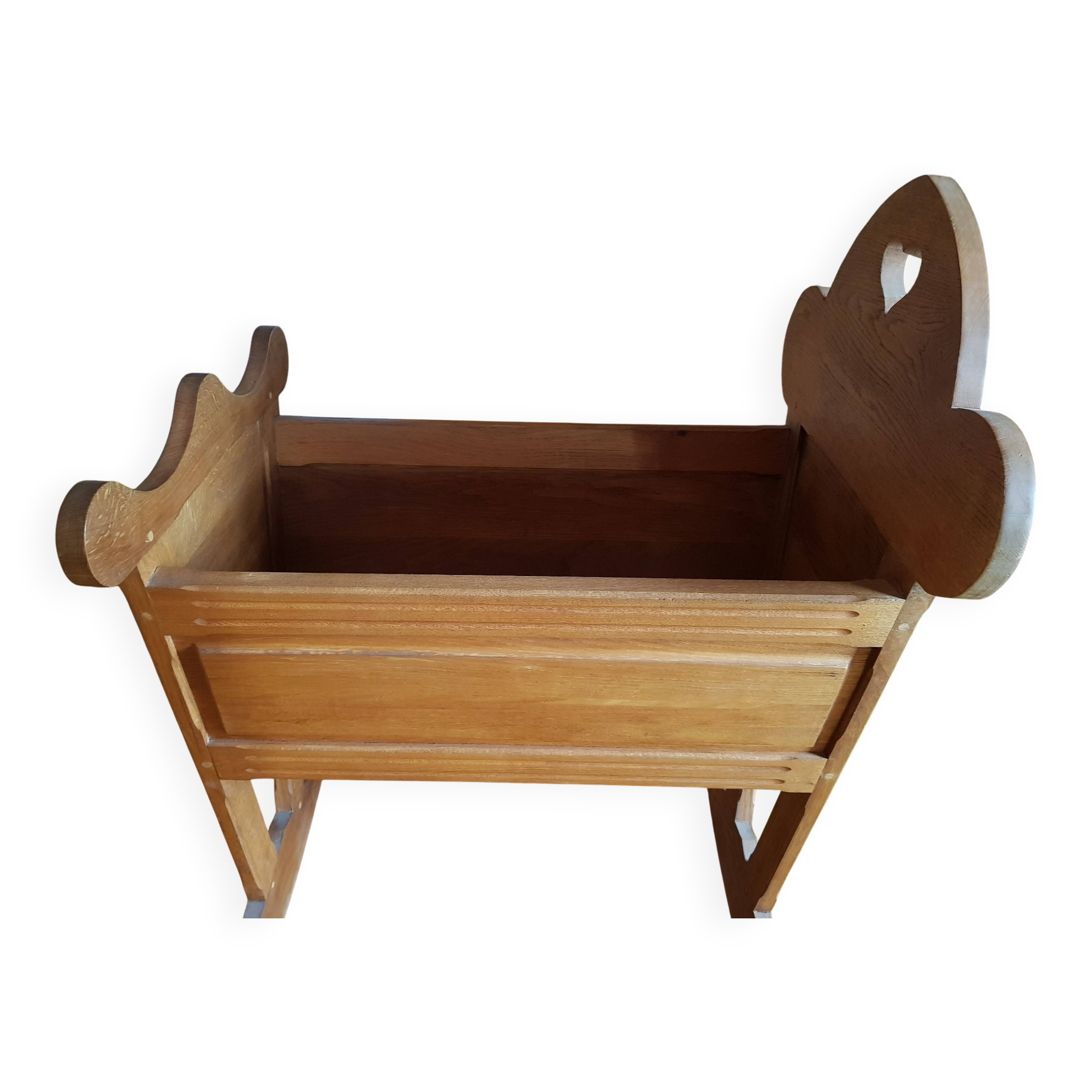 Berceau ancien chêne massif