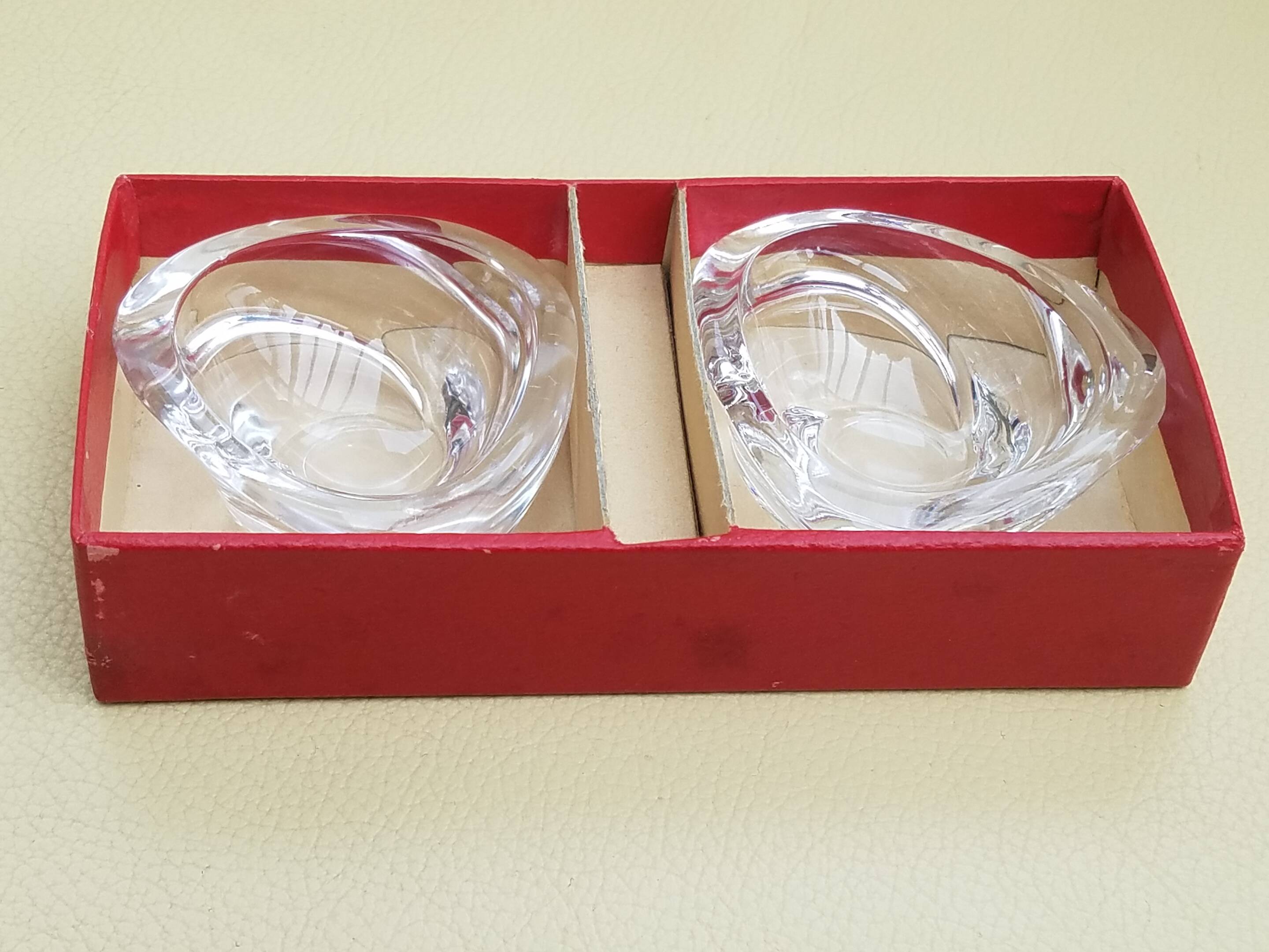 Crystal salt and pepper shaker set