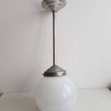 Lustre opaline globe vintage