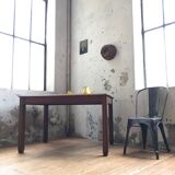 Bistro table in solid oak