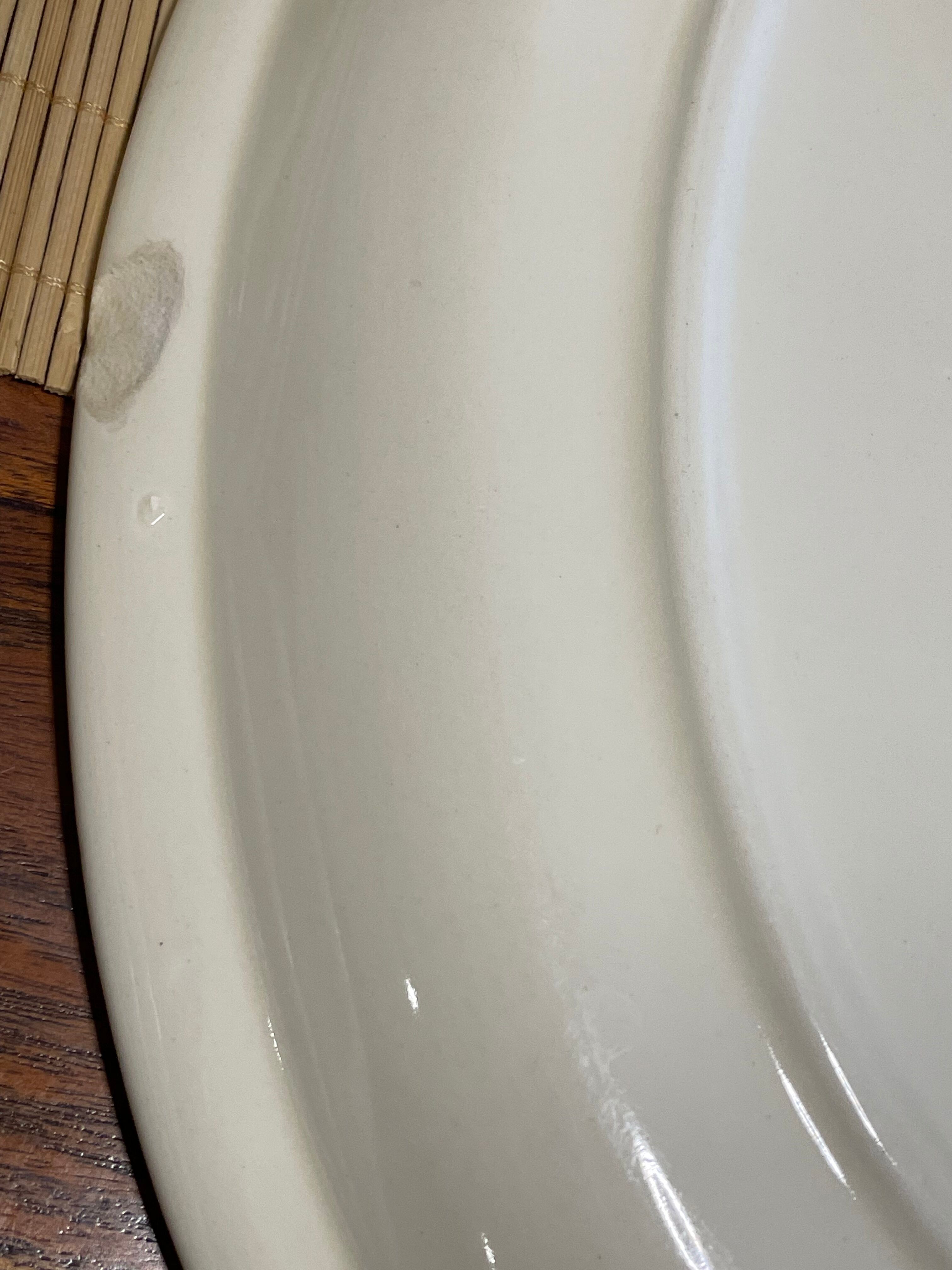 Plates and dish Gien herbarium décor