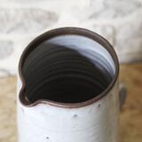 Large Roger Jacques stoneware pitcher