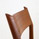 High-quality “418” chair by Arne Vodder for Sibast / teak / genuine leather / Mid-Century Danish Modern design / 1960s