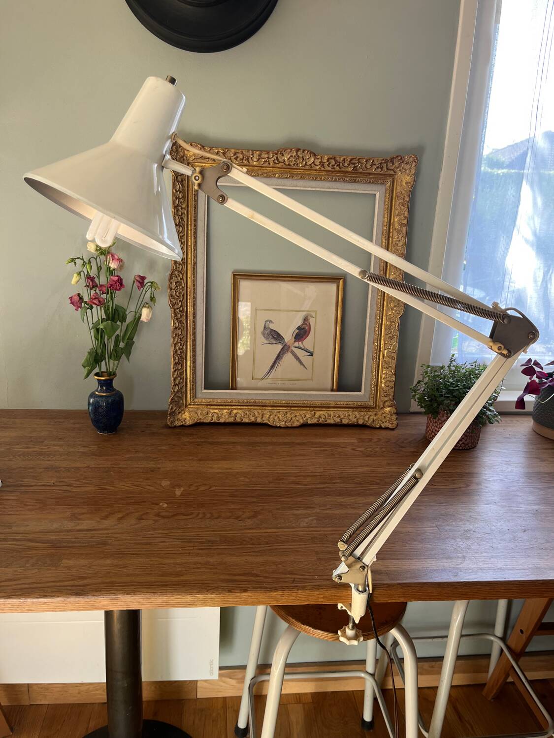 Vintage articulated lamp