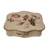 Limoges porcelain box decoration roses