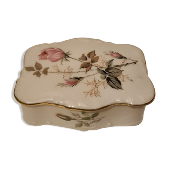 Limoges porcelain box decoration roses