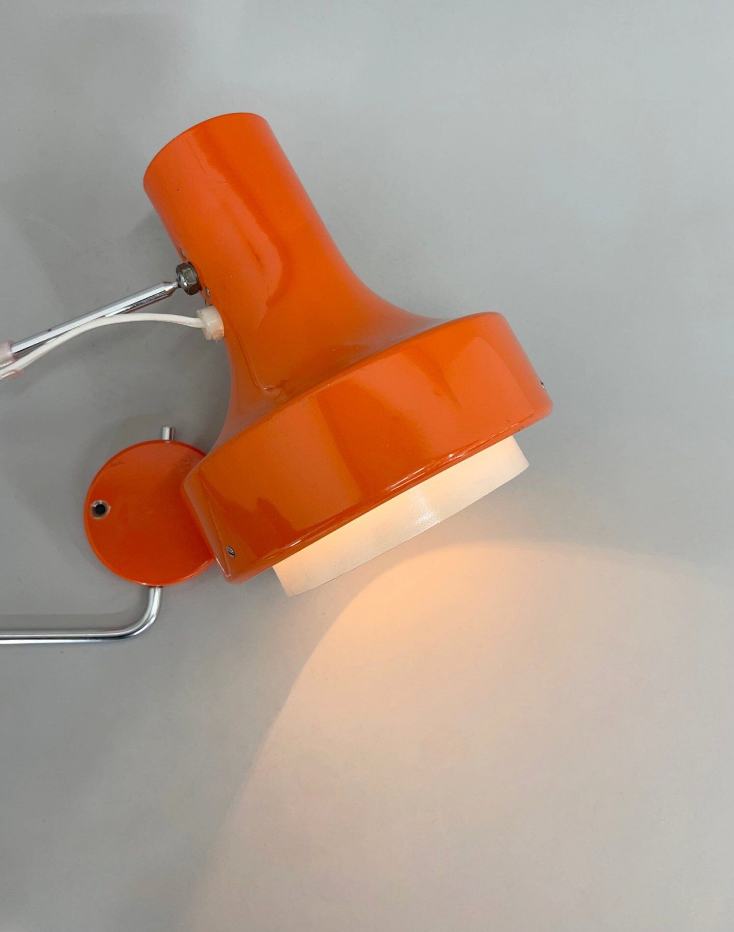 Wall lamp by Josef Hůrka for Napako, 1960's