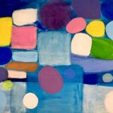 Contemporary Abstract Colorful Painting