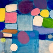 Tableau Coloré Abstrait Contemporain