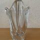 Sculptural vase Daum