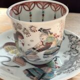 Japanese-decorated teacup