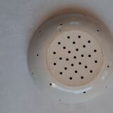 Flat drainer in beige glazed sandstone